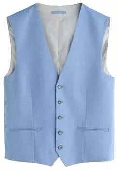 Next Fashion Herren Weste (W7143826) chambray blue