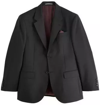 Next Fashion Nova Fides Signature Doppelreihiges Smokingsakko (NXTkpl5001000004) schwarz