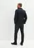 bonprix 4-teiliger Anzug mit Sakko, Hose, Weste, Krawatte und Einstecktuch, Slim Fit dunkelblau