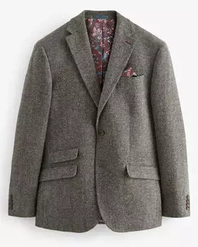 Next Fashion Nova Fides Blazer Regular Fit grau