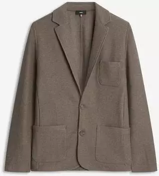 Cinque CILENTINI Jersey Blazer Slim Fit 2-Knopf braun