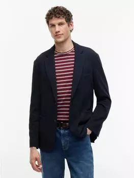 Tommy Hilfiger NY Knitted Blazer (61166410) navy blau