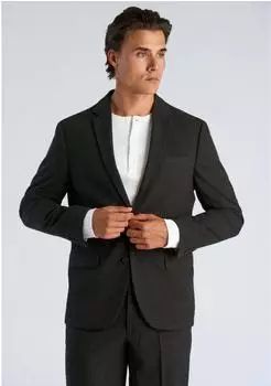 Lindbergh Anzugsakko Relaxed Fit (87066533) schwarz mel