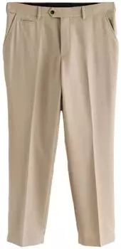 Next Fashion Motion Flex Muscle Fit Anzughose mit Stretch beige