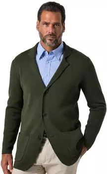 JP 1880 Strickblazer FLEXNAMIC® Milan Knit (782666) dunkeloliv