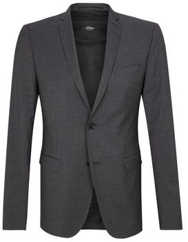 S.Oliver Slim: new wool jacket (02.899.54.4419) dark grey