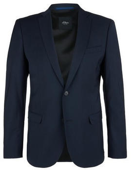 S.Oliver Slim: new wool jacket (02.899.54.4419) dark blue