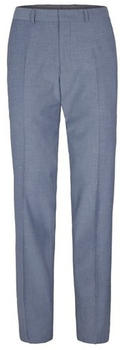S.Oliver Slim: textured suit trousers (02.899.73.4497.52W1) light blue melange
