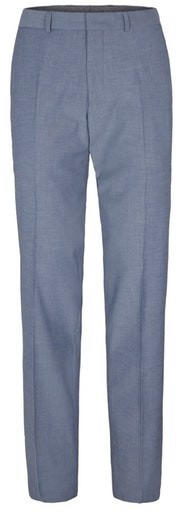 S.Oliver Slim: textured suit trousers (02.899.73.4497.52W1) light blue melange