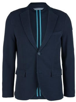 S.Oliver Jacket with a woven texture (13.003.54.4365) navy