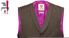 CG Club of Gents Weste/waistcoat Cg Philipp (90-146N0_441043) braun