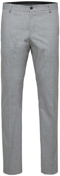 Selected Slim Fit Suit Trousers (16056890) light grey melange
