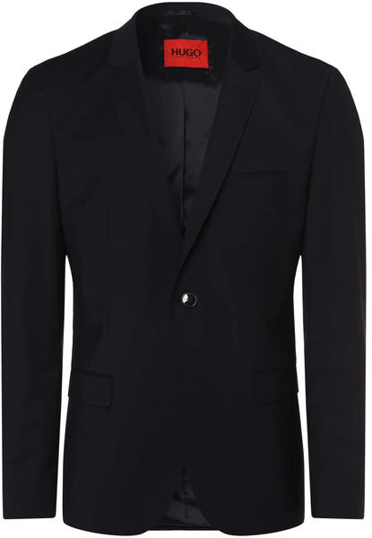 Hugo Boss Extra-Slim-Fit Jacket in Bi-Stretch Fabric dark blue