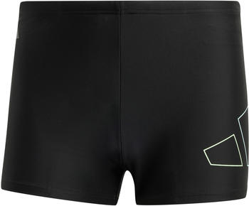 Adidas Big Bars Boxer-Badehose (IU1887) schwarz