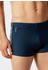 Schiesser Bade-Retroshorts mit Reißverschluss-Tasche blau