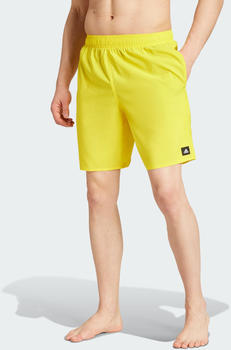 Adidas Solid Clx Classic-Length Swim Shorts yellow/black (IR6218)