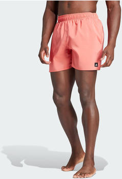 Adidas Solid Clx Short-Length Swim Shorts Preloved scarlet/white (IR6223)