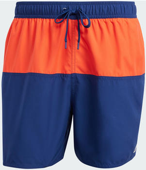 Adidas Colorblock Clx Swim Shorts dark blue/white (IT8597)