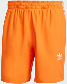 Adidas Originals adicolor 3-Stripes Swim Shorts orange (IT8657)