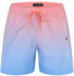 Tommy Hilfiger Original Ombré Mid Length Swim Shorts (UM0UM03266) ombre coral blossom/blue spell