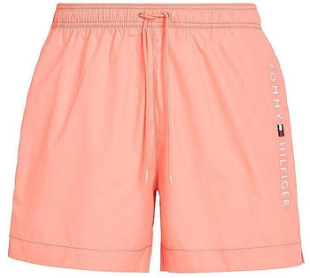 Tommy Hilfiger Original Logo Mid Length Swim Shorts (UM0UM03258) summer peach