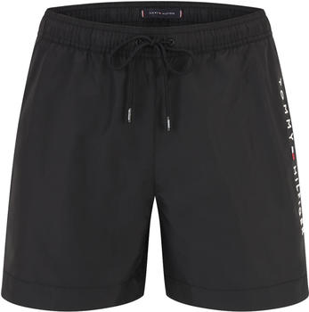Tommy Hilfiger Original Logo Mid Length Swim Shorts (UM0UM03258) black