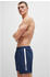 Hugo Boss Schnell trocknende Badeshorts mit Streifen und Logo (50508963) blau