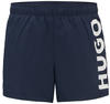 HUGO Underwear Badeshorts »ABAS«, seilich mit großem HUGO Logo-Print