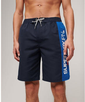 Superdry Sportswear Logo 19" Swimming Shorts (M3010229A) blau
