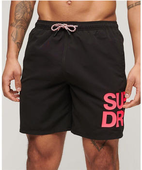 Superdry Sportswear Logo 17" Swimming Shorts (M3010228A) schwarz