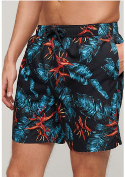 Superdry Hawaiian Print 17" Swimming Shorts (M3010232A) bunt