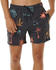 Rip Curl Party Pack Volley Swimming Shorts (08CMBO) grau