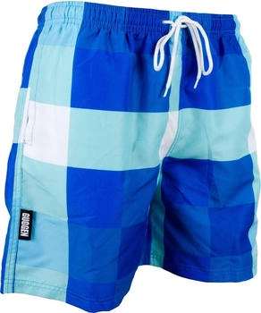 GUGGEN Mountain Badehose 2924 blau kariert