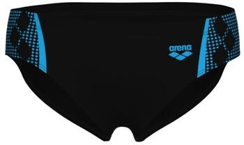 Arena Graphic Badehose schwarz türkis