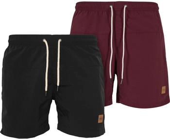 Urban Classics Block Swim Shorts 2-Pack
