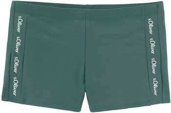 S.Oliver Badehose oliv weiß