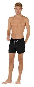 HOM Sea Life Badeshorts Boardshorts schwarz