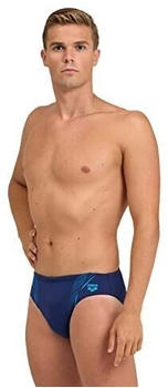Arena Graphic Swim Briefs navy türkis