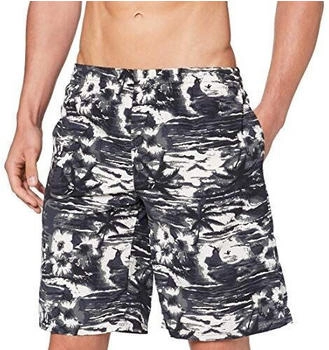 Fashy Badehose schwarz grau weiß