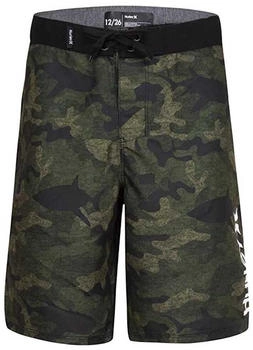Hurley Sharkbait Boardshort grün-camouflage