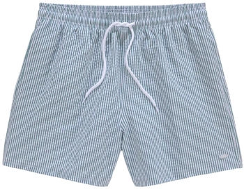 Venice Beach Badeshorts Seersucker-Effekt grün
