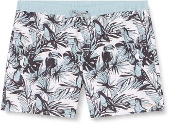 Jack & Jones JPSTFIJI JJSWIM Plain WB LY PLS Badeshorts grau mist