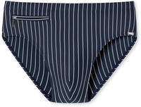 Schiesser Badeslip "Nautical Casual" mit wei&szlig;en Streifen