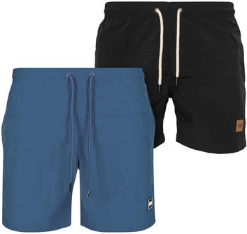 Urban Classics Badeshorts saphir schwarz
