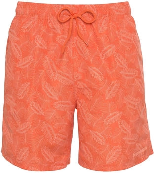 Bruno Banani Badeshorts koralle weiß