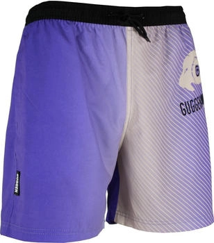 GUGGEN Mountain Badehose B13 Muster lila cream