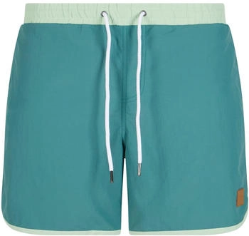 Urban Classics Badeshorts Retro paleleaf vintagregreen