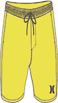 Hurley O o Solid Volley 17' Board-Shorts gelb