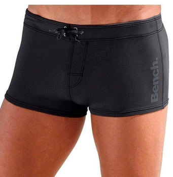 Bench Boxer-Badehose seitlichem Logoprint schwarz
