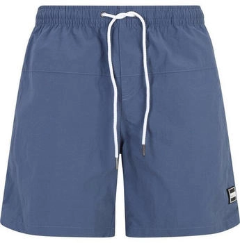 Urban Classics Badeshorts Block vintageblue